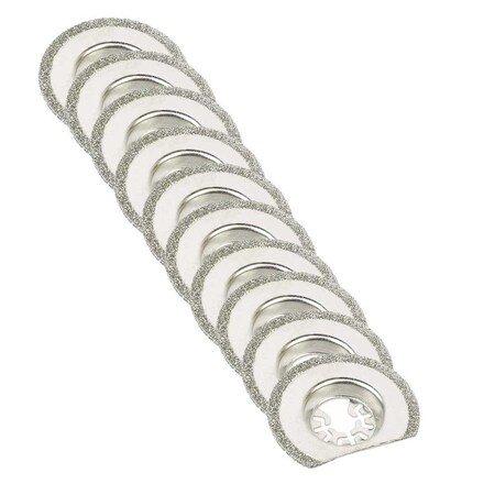 Versa Tool 63mm Diamond Semi-Round Electroplated Blades, PK 10 AB10O
